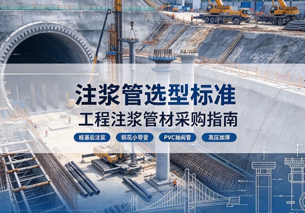 屏山注浆管选型标准
